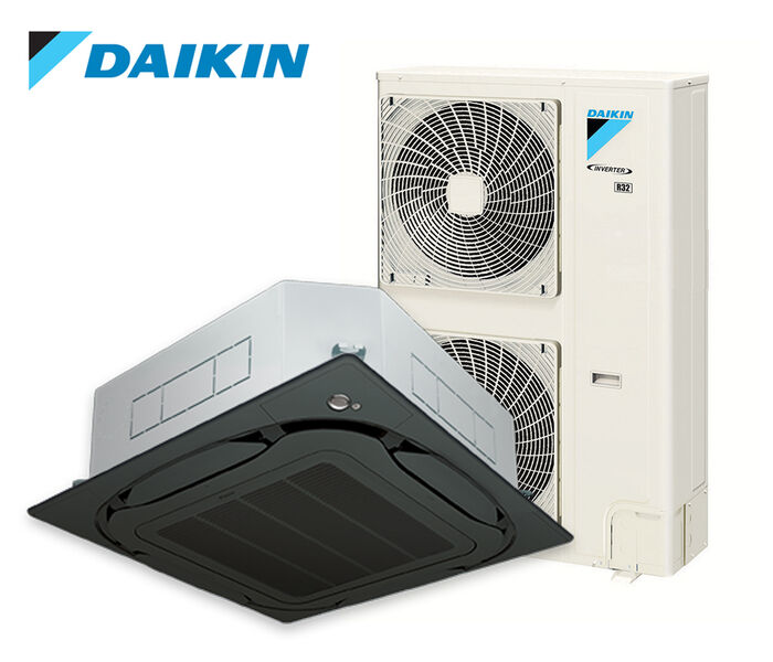 Daikin Cassette 12.5Kw R32 - WK-FCA125CVMAPBWD-3P | AAD